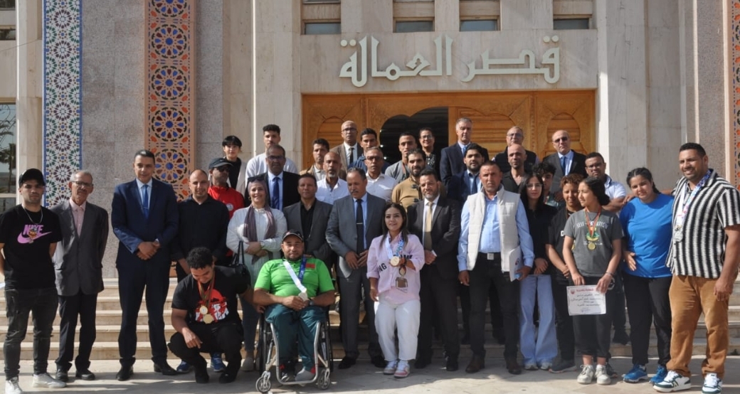 “تكريم أبطال آسفي: عامل الإقليم يحتفي بالرياضيين ويشيد بإنجازاتهم”