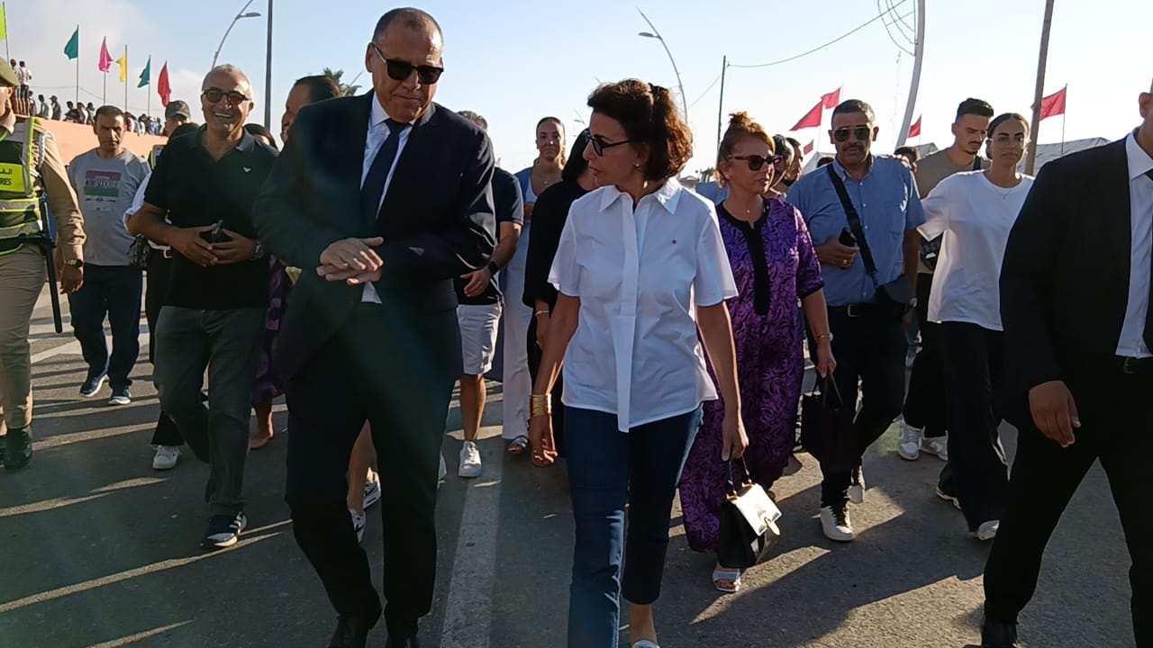 En visite au Moussem Moulay Abdallah AmgharLa ministre française de la culture, Rachida Dati, impressionnée par la “culture mosaïque nationale” que représente ce rendez vous d’envergure