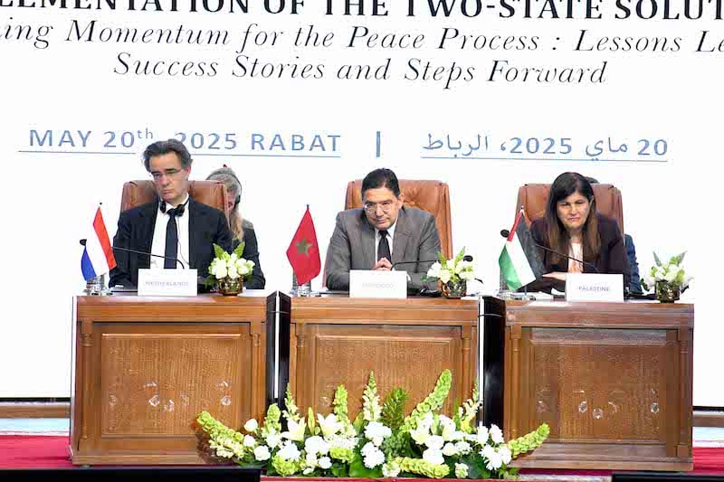 بوريطة: المغرب يعتبر حل الدولتين المفتاح الأساسي لضمان أمن واستقرار المنطقة