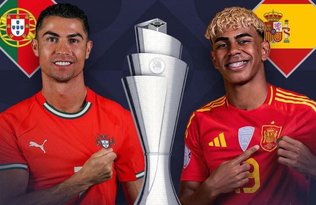البرتغال تواجه إسبانيا في نهائي دوري الأمم الأوروبية 2025