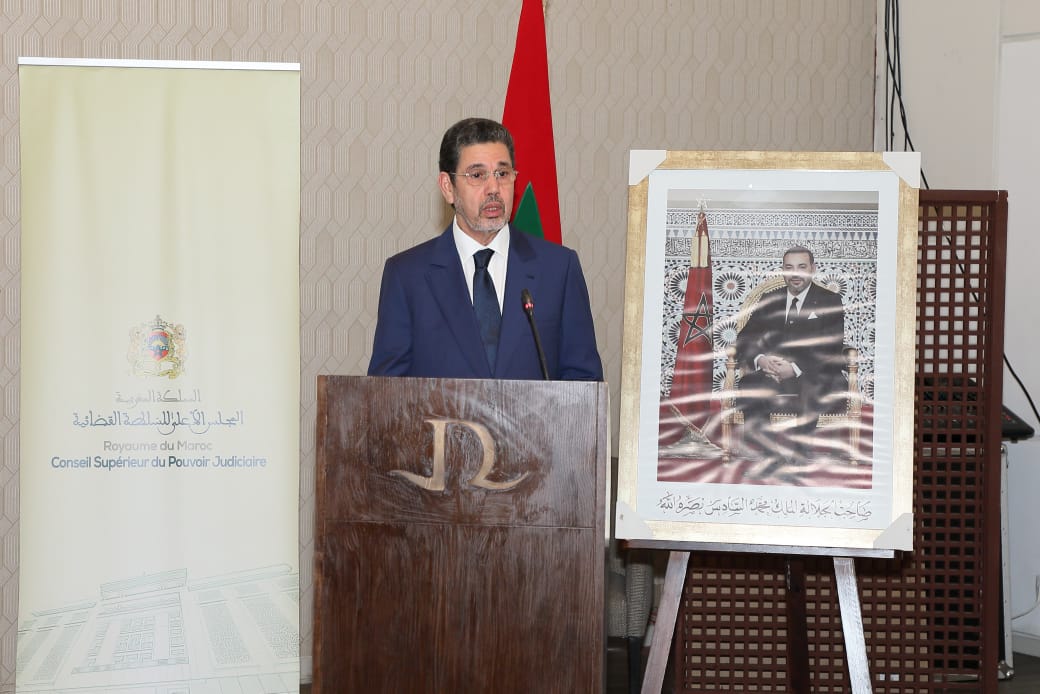  كلمة الرئيس المنتدب للمجلس الأعلى للسلطة القضائية في الدورة التكوينية حول الإدارة القضائية لفائدة نائبات المسؤولين القضائيين