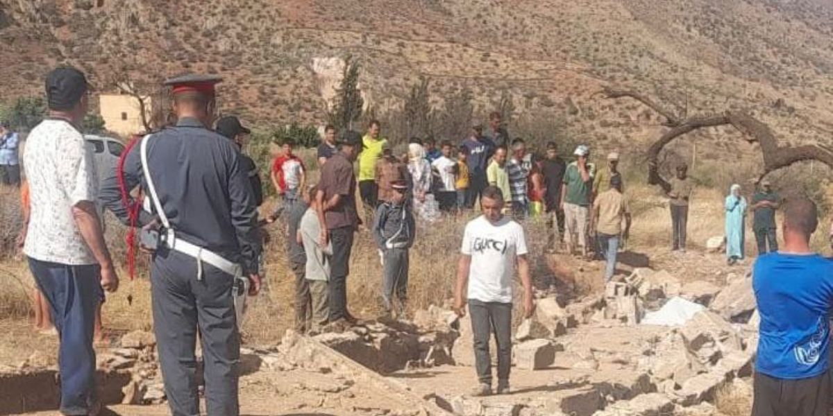 انهيار جزء من سور ثانوية بتيموليلت يخلف ضحية وخسائر مادية